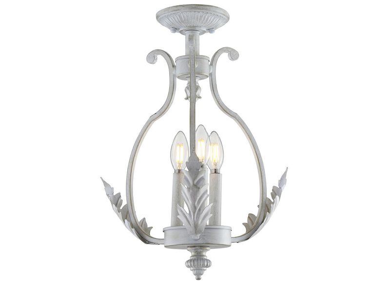 Austen Metal LED Semi-Flush Mount