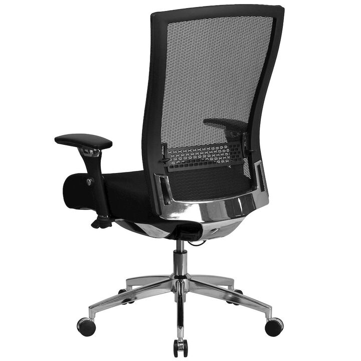 HERCULES Series 24/7 Intensive Use 300 lb. Rated Mesh Multifunction Ergonomic Office Chair with Seat Slider