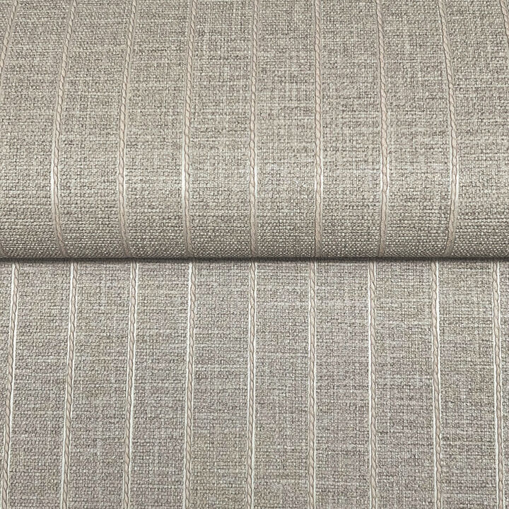Cording Stripe Smoke Wallpaper