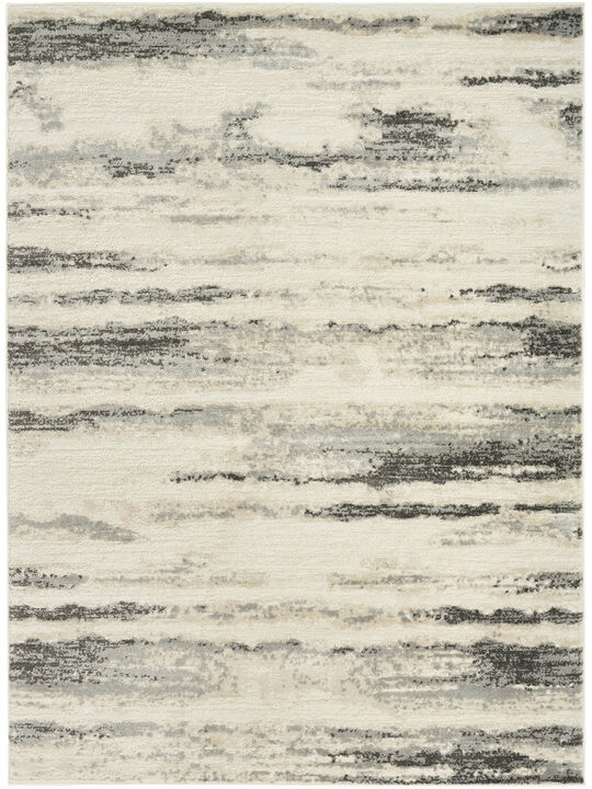 Serenity Home SRH12 Gray/Multicolor 6' x 9' Rug