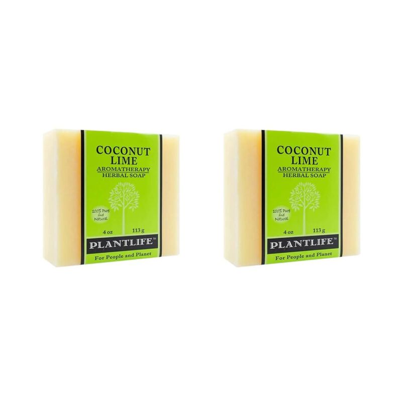 Plantlife Bar Soap - Coconut Lime 2 Pack image number 2