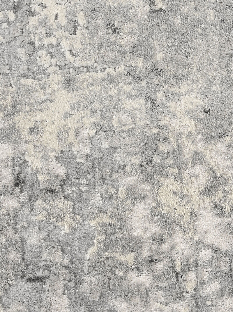 Rustic Textures RUS07 Gray/Beige 2'2" x 7'6" Rug image number 5