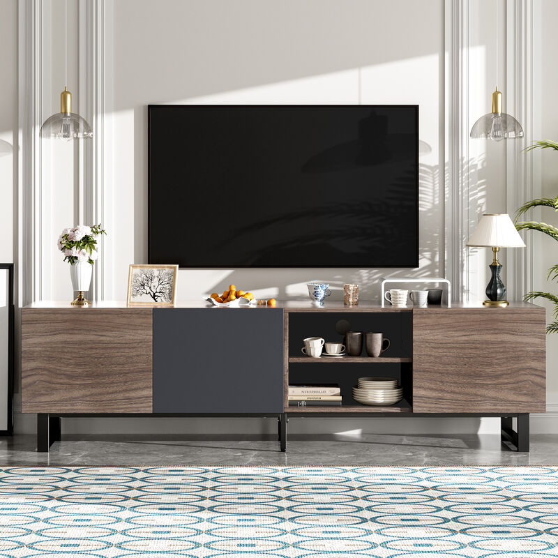 Merax Entertainment Center TV Stand for Living Room