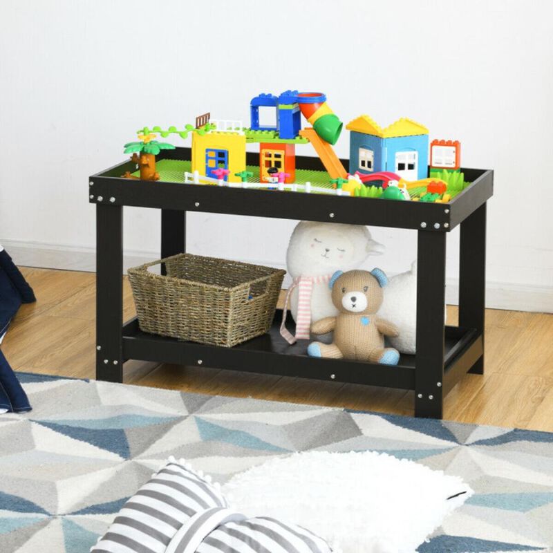 Hivvago Solid Multifunctional Wood Kids Activity Play Table