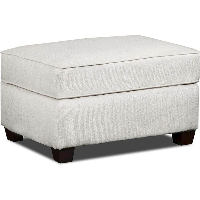 American Furniture Classics Living Room Relay Linen Ottoman