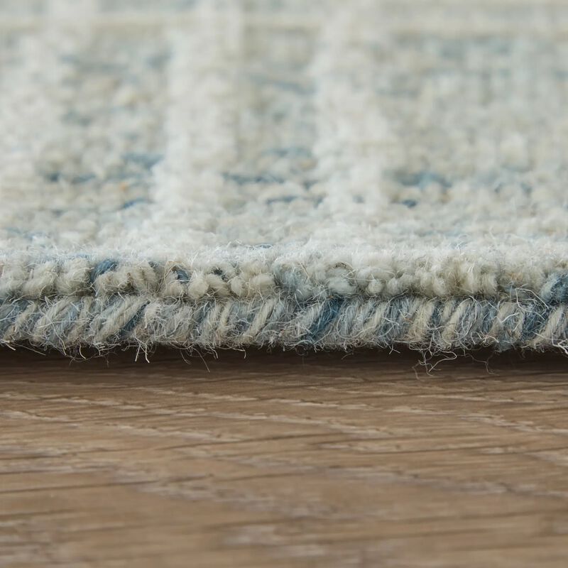 Winston 8B04F Blue/Ivory 9' x 12' Rug image number 7