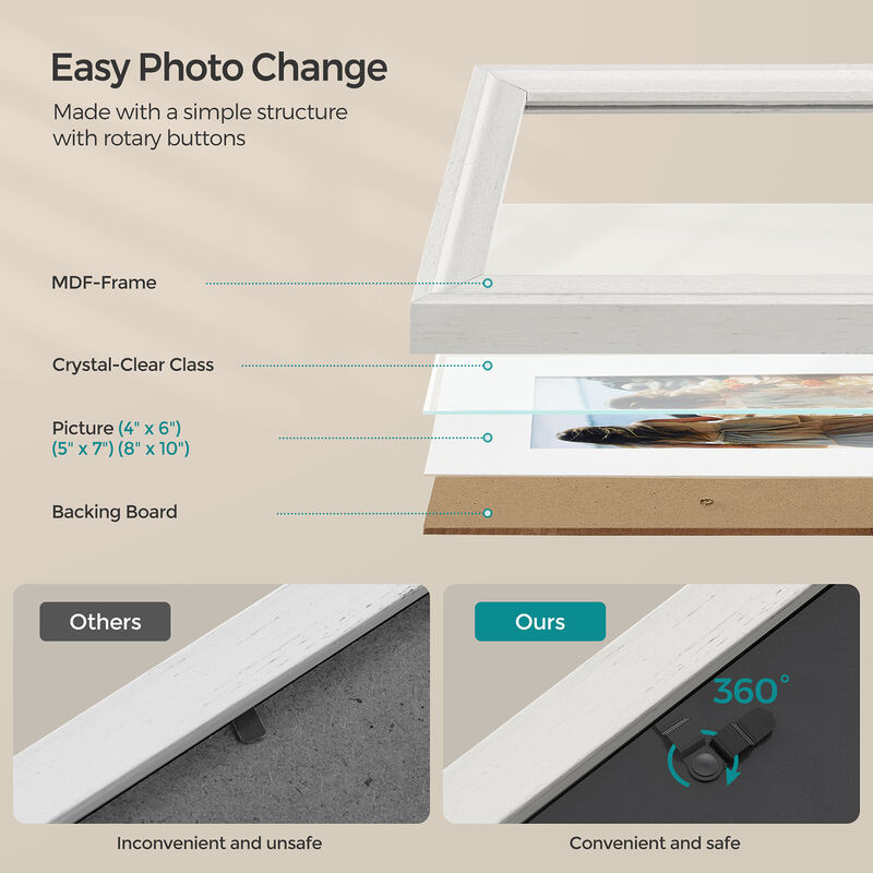 Picture Frames with 16 Mats