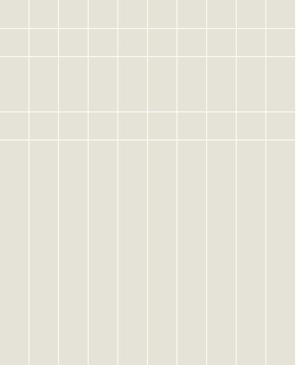 Linear Gridwork Beige Wallpaper