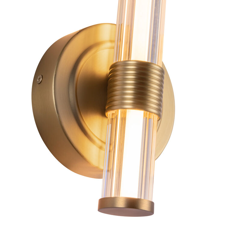 Elsie 12-in Damp-Rated Dimmable LED Wall/Vanity Light image number 5