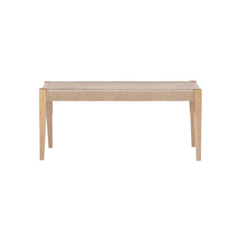 Linon Cadence Dining Bench Natural image number 5