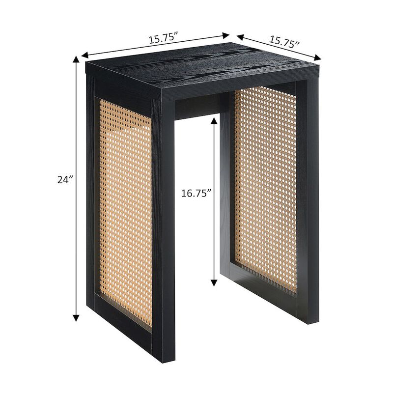 Convenience Concepts Northfield Weave End Table