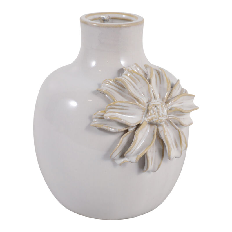 Dahlia Applique Tall Bud Vase image number 2