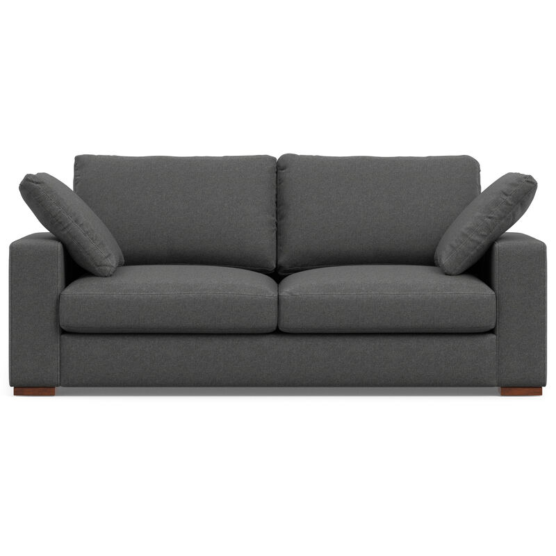 Charlie 78-inch Sofa in Tightly Woven Performance Fabric