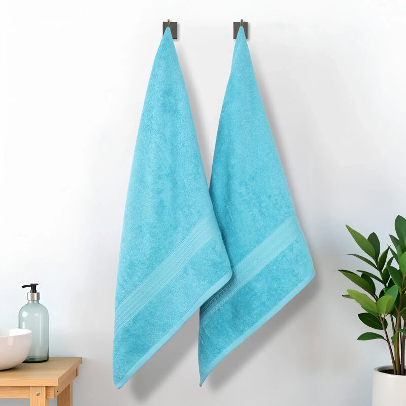 Ring-Spun Cotton 2-Piece Bath Sheet Set &ndash; Soft & Highly Absorbent image number 1