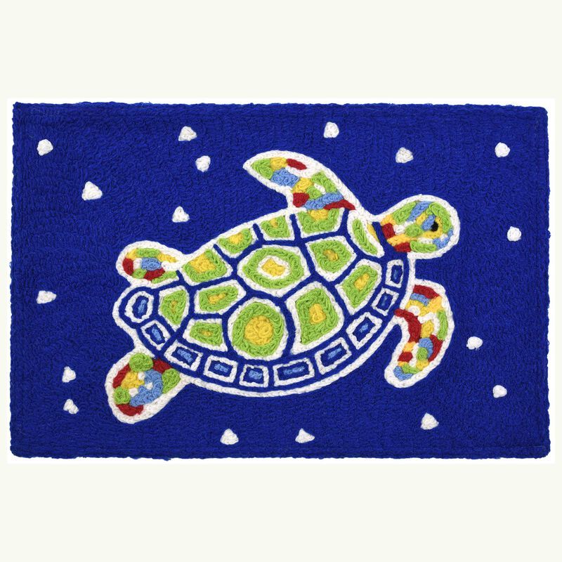 Jellybean JB-VHT006 20 x 30 in. Painted Turtle Area Rug