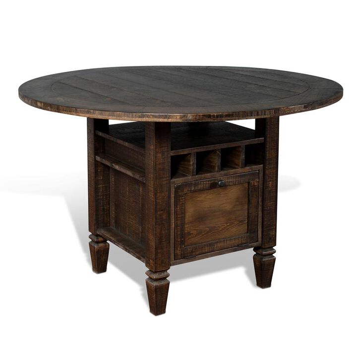 Sunny Designs 54 Round Counter Height Dining Table