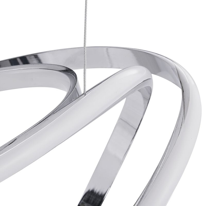 Moscow Chandelier Wood Metal Integrated LED Dimmable