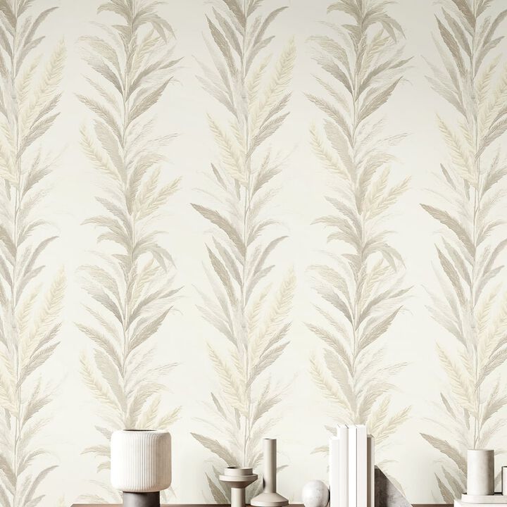 Ornamenta Tree Leaf Beige Wallpaper 35903
