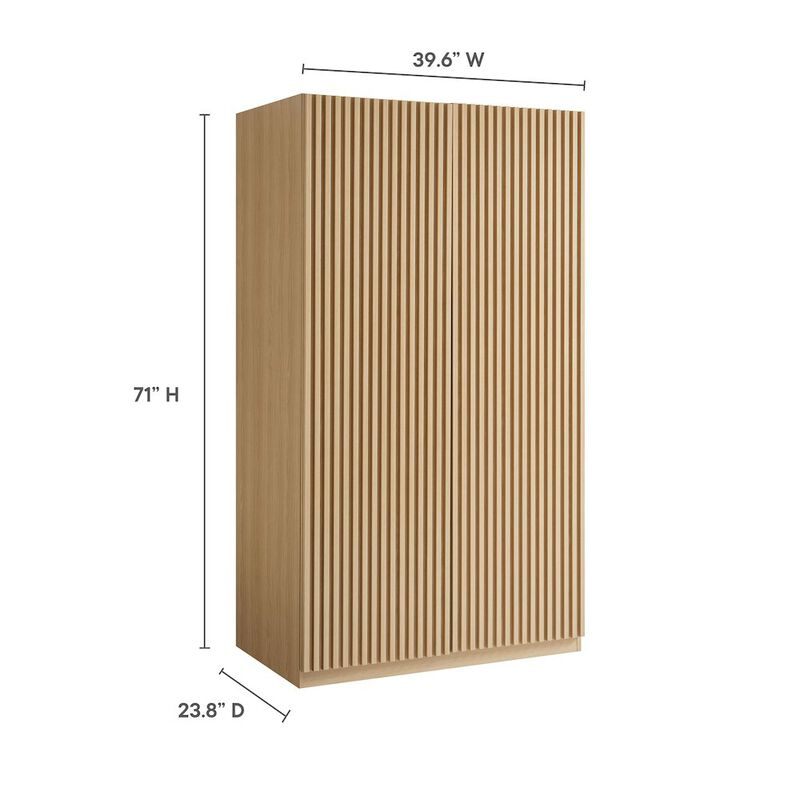 Render 2-Door Wardrobe Closet image number 2