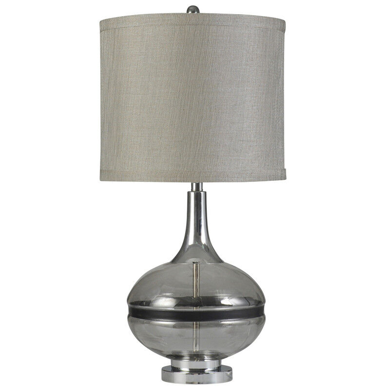 Mercury Glow Glass Table Lamp