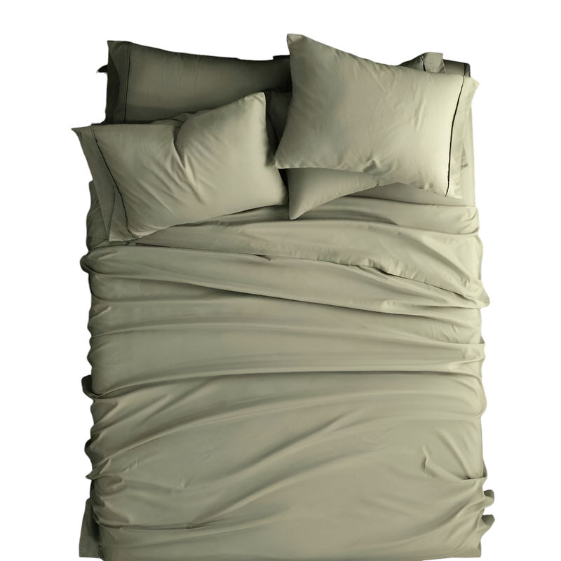 4-Piece Soft Wrinkle Resistant Microfiber Polyester Sheet Set