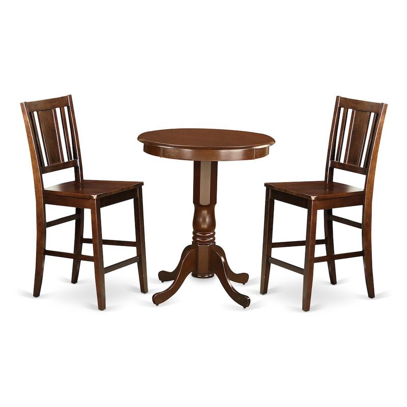 3 Pcpub Table set-pub Table and 2 dinette Chairs.