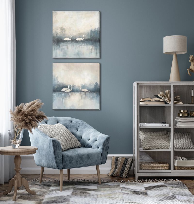 Still Waters and Soft Wings I