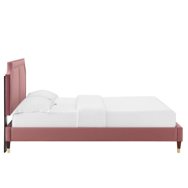 Modway - Novi Performance Velvet King Bed image number 3