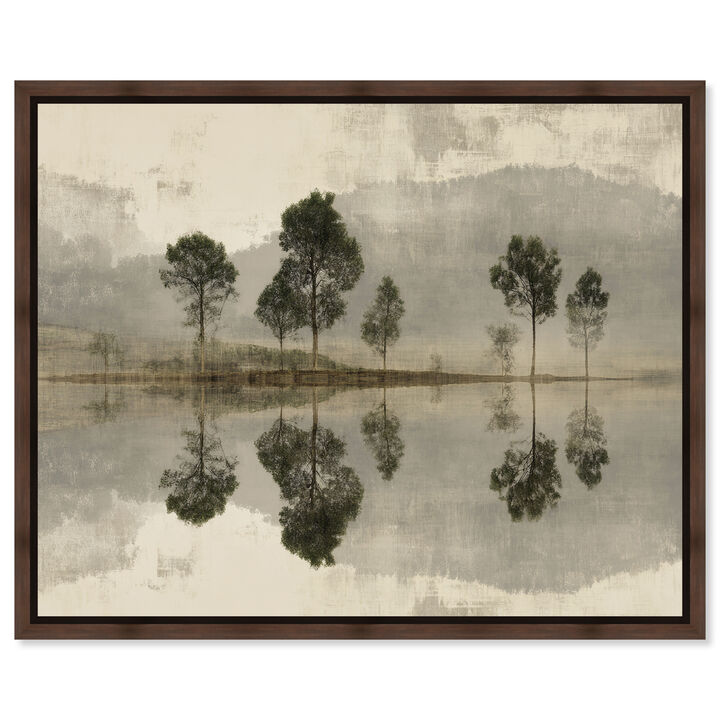 River Glass II Floral and Botanical Canvas Print by Oliver Gal