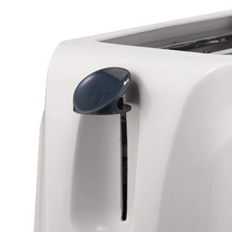 Brentwood 2 Slice Cool Touch Toaster in White