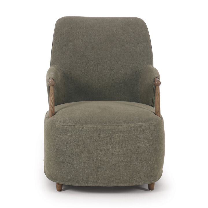 Brently Broadway Olive Chair