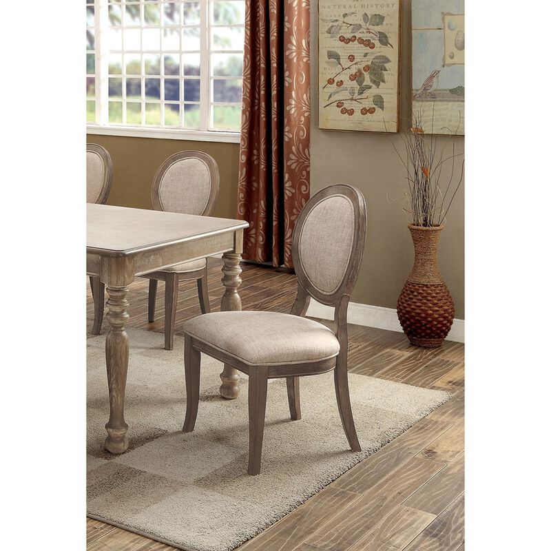 Streamdale Rustic Oak Dining Chairs (Set of 2) image number 8