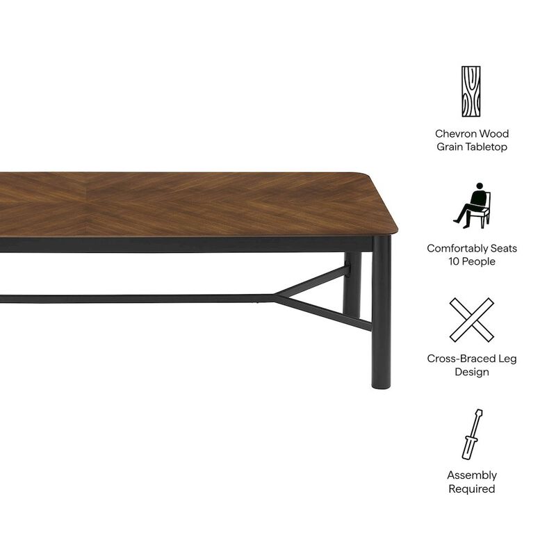 Ashlan 110" Rectangle Dining Table image number 2