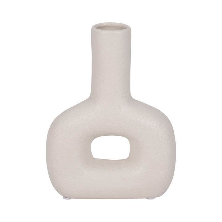 Dol, 8" Open Cut Vase, Cotton