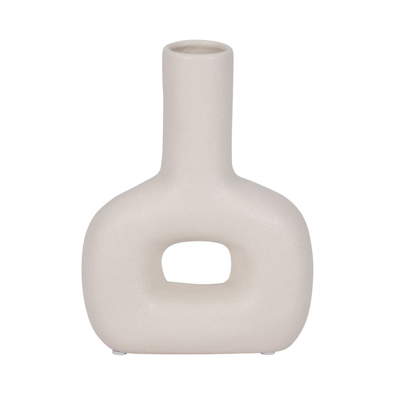 Dol, 8" Open Cut Vase, Cotton image number 0