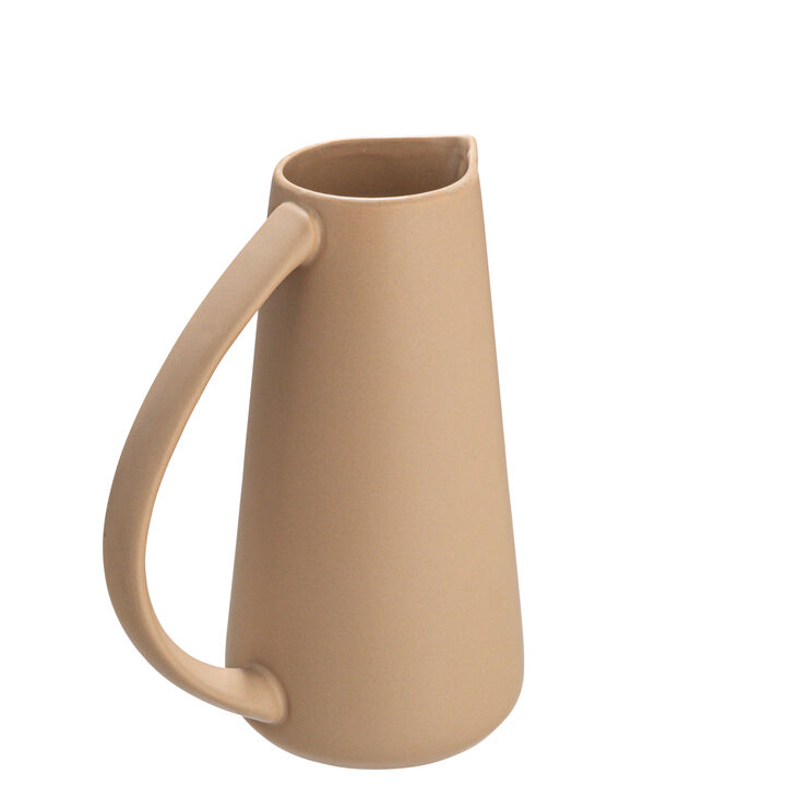 Modern Stoneware Pitcher