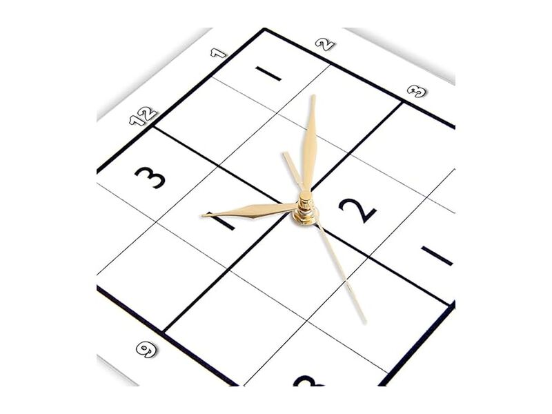 Sudoku Wall Clock 10 Inch Home Decor image number 3