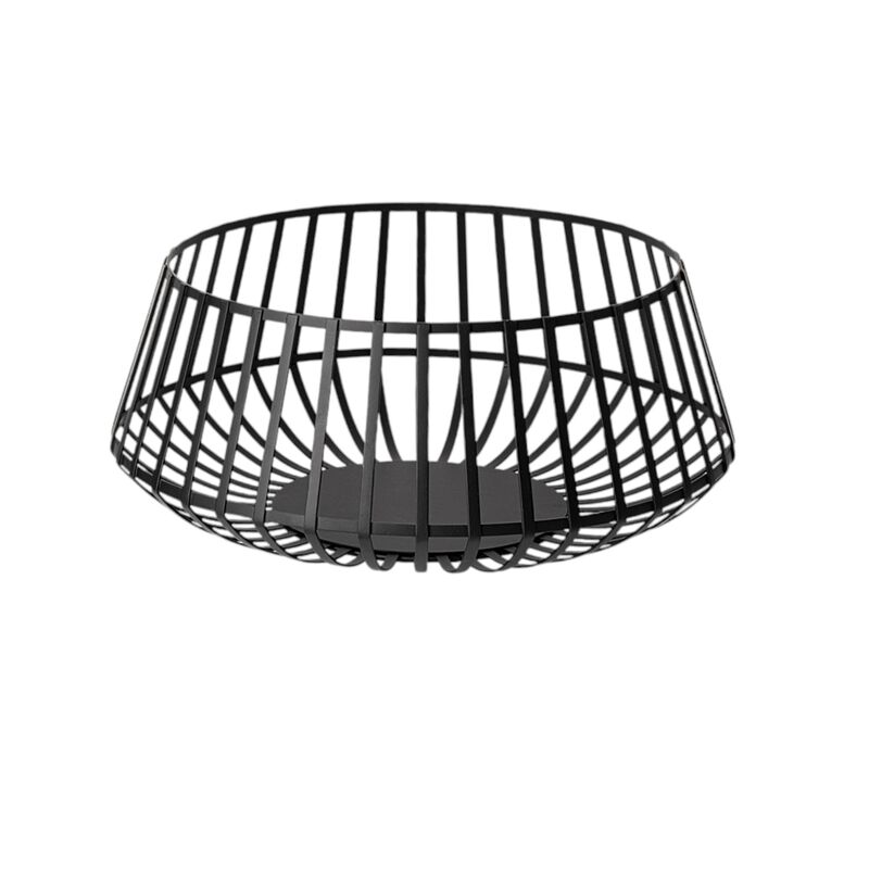 Set of 2 Metal Wire Decorative Bowls for Dining Table or Living Room Centerpiece