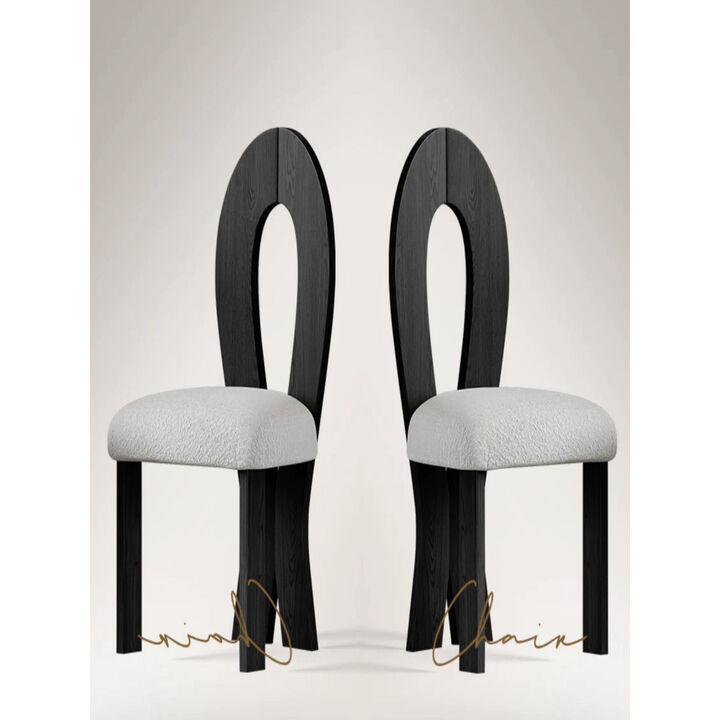 Blevins Polyester Side Chair Dining Chair (Set of 2)