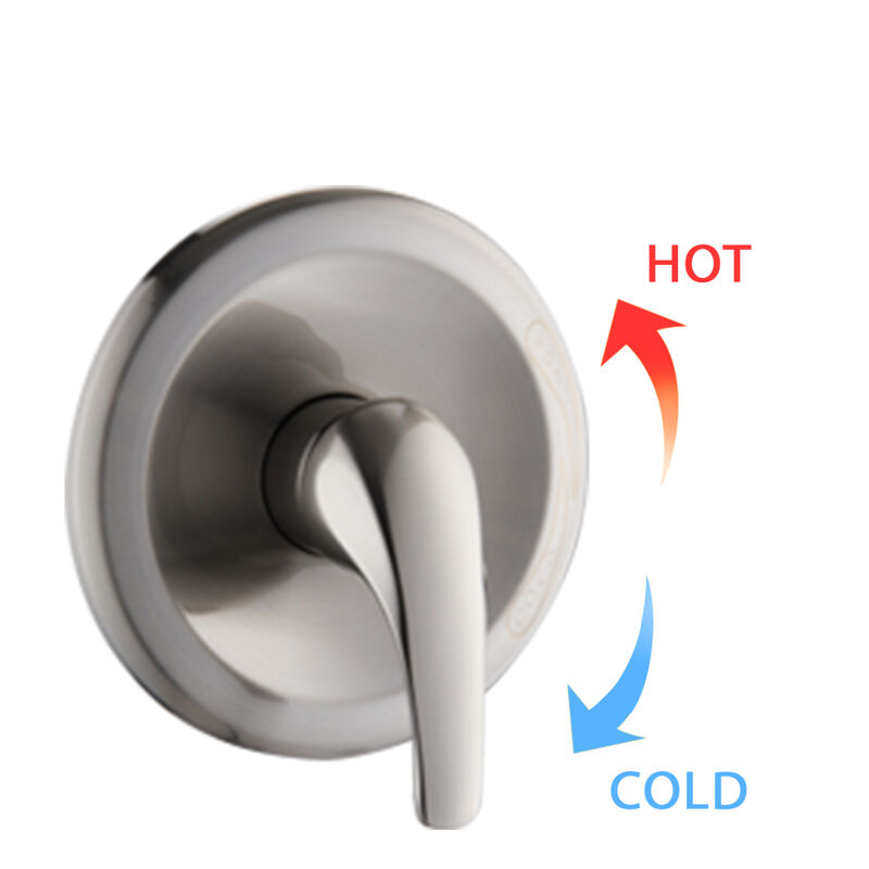 Shower Head With Handheld Shower System With 8" Rain Shower Head (Rough-In Valve Included)