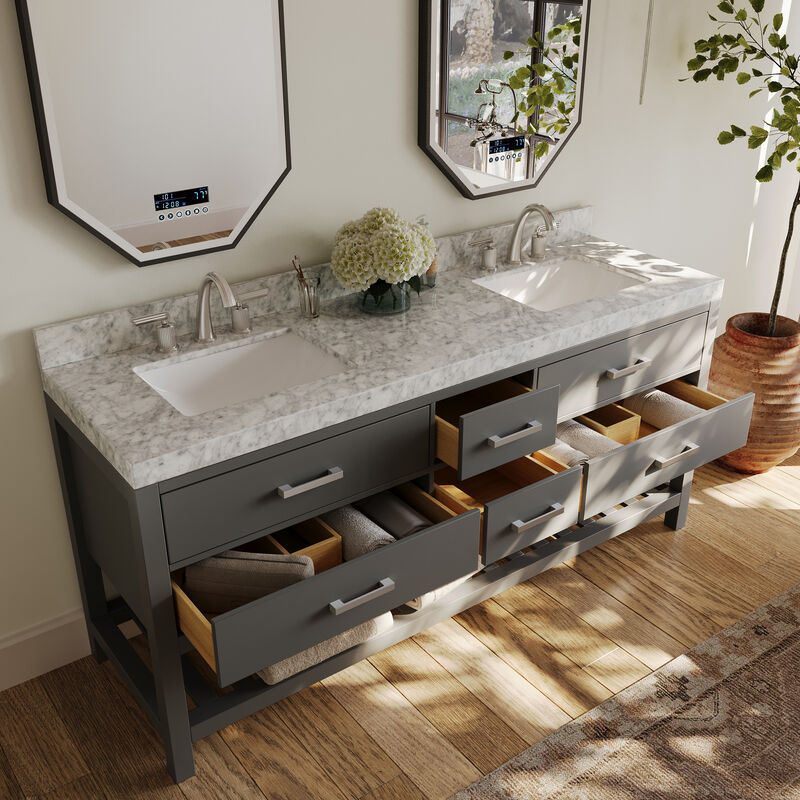 Elizabeth 72 in. Bath Vanity Set image number 9