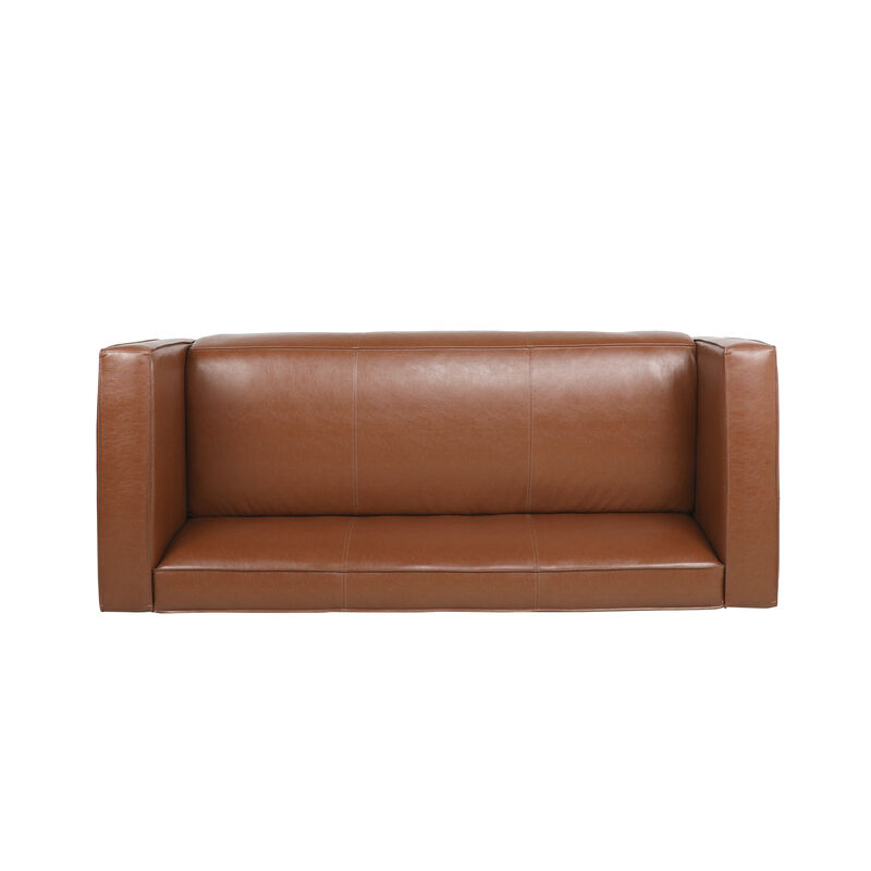 Remzek Leather Sofa image number 8