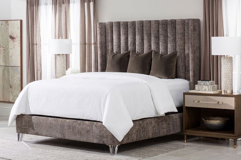Tall Wings Scoop King Bed image number 2