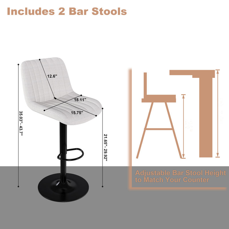 Girklo Bar Stools image number 5