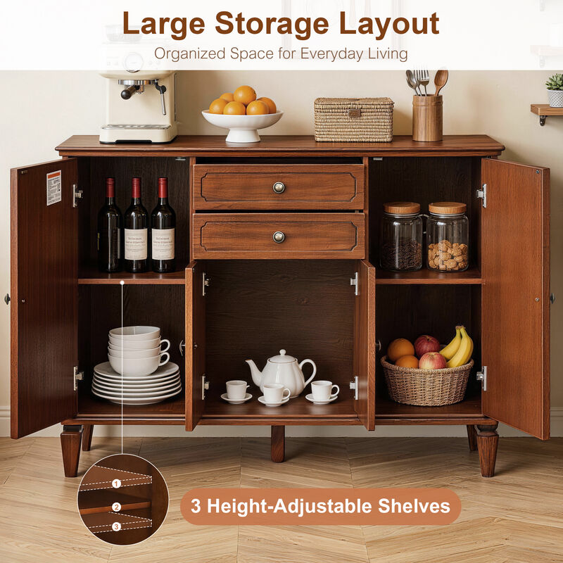 Vadvik Sideboard Cabinet with 4 Doors image number 3