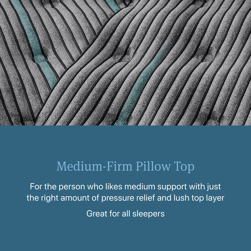 Beautyrest Level Two Medium Firm Queen Pillow Top Mattress image number 5