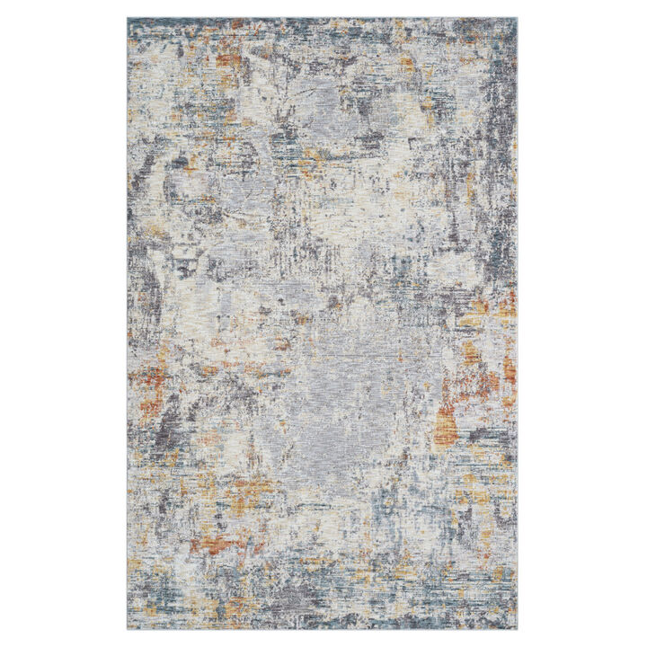 HomeRoots Abstract Area Rug
