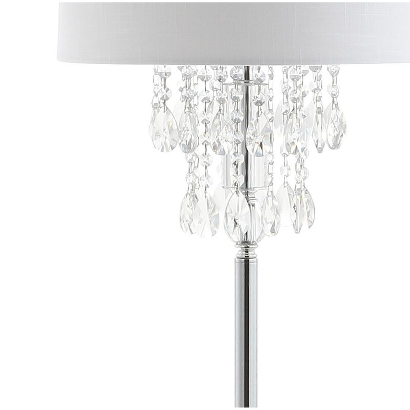 Abigail Crystal / Metal LED Floor Lamp