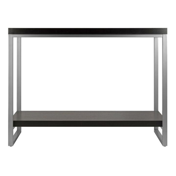 Jared Console Table, Enamel Steel Tube