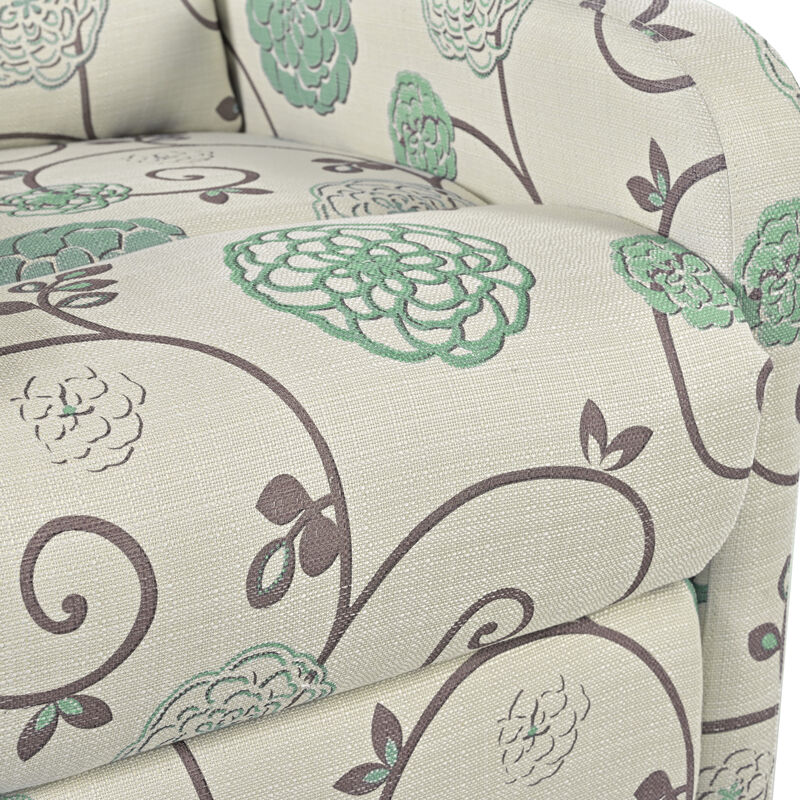 Merax Modern Manual Recliner Chair Home Theater Chair with Adjustable Backrest for Living Room